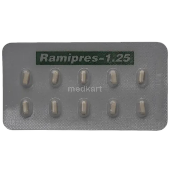 ramipres 1.25mg tablet 10's